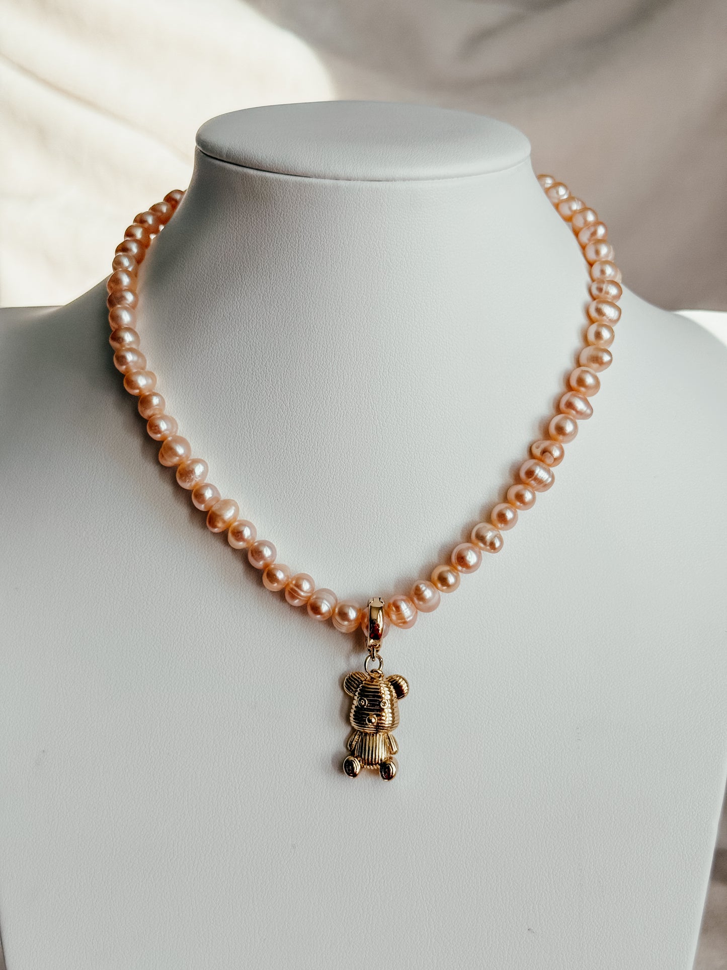 Pink Pearl Necklace