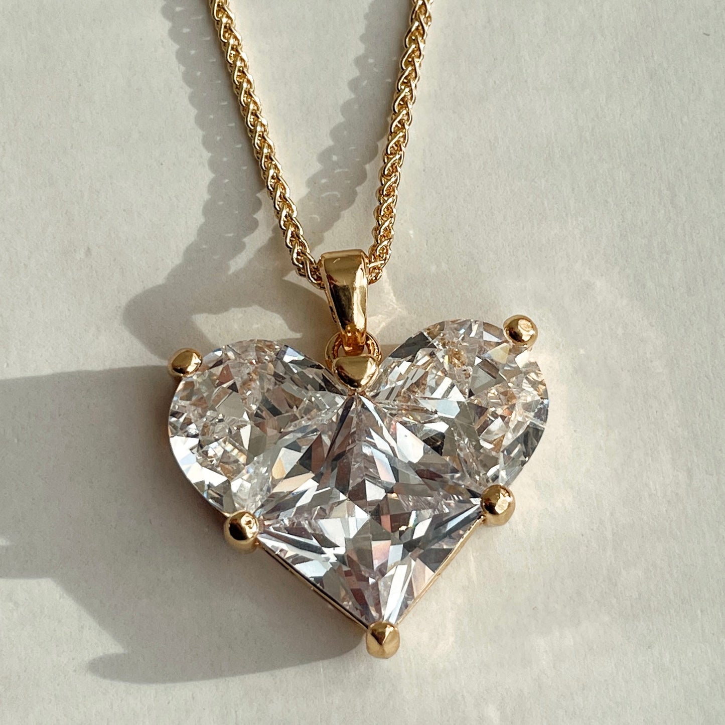 Heart of Diamonds Necklace