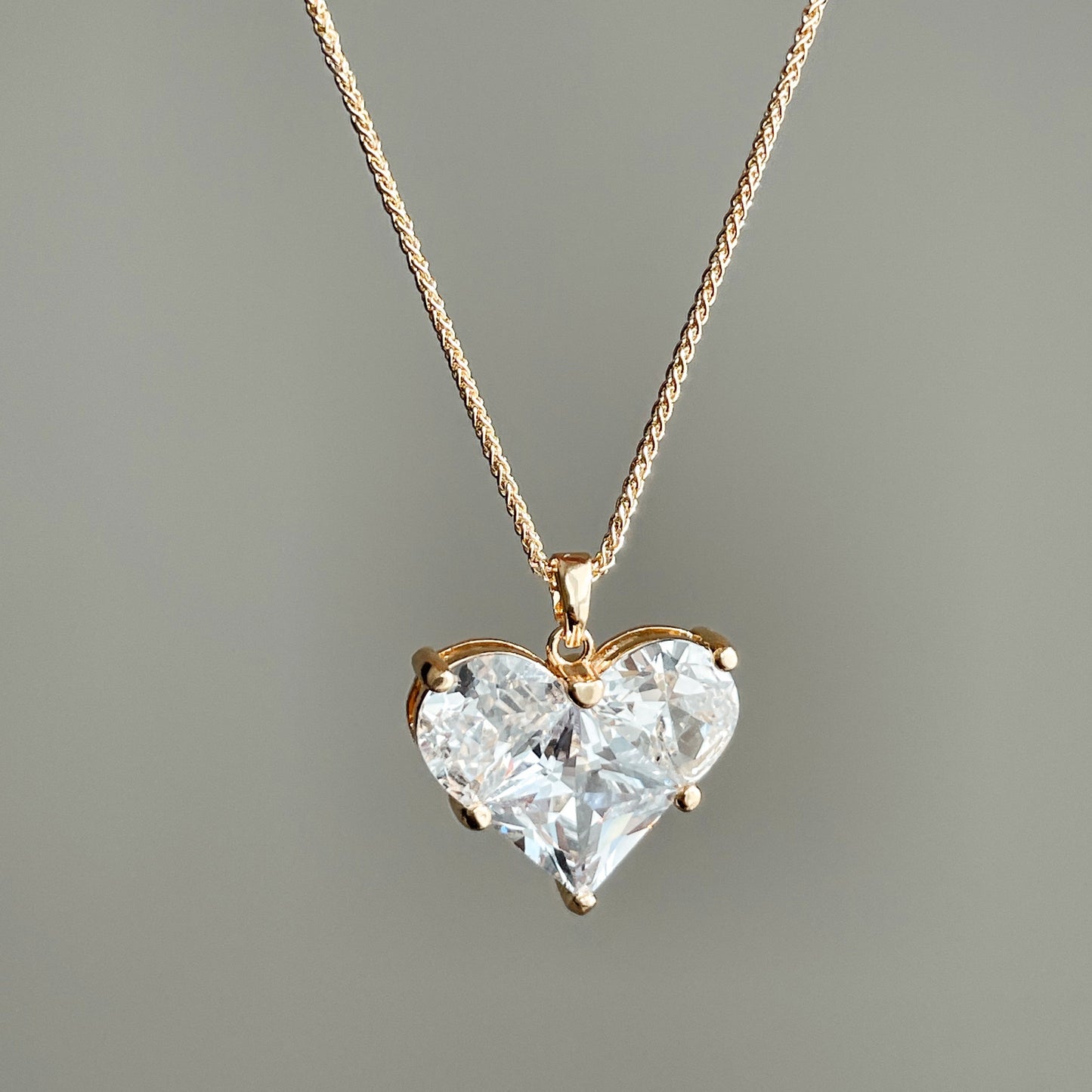 Heart of Diamonds Necklace