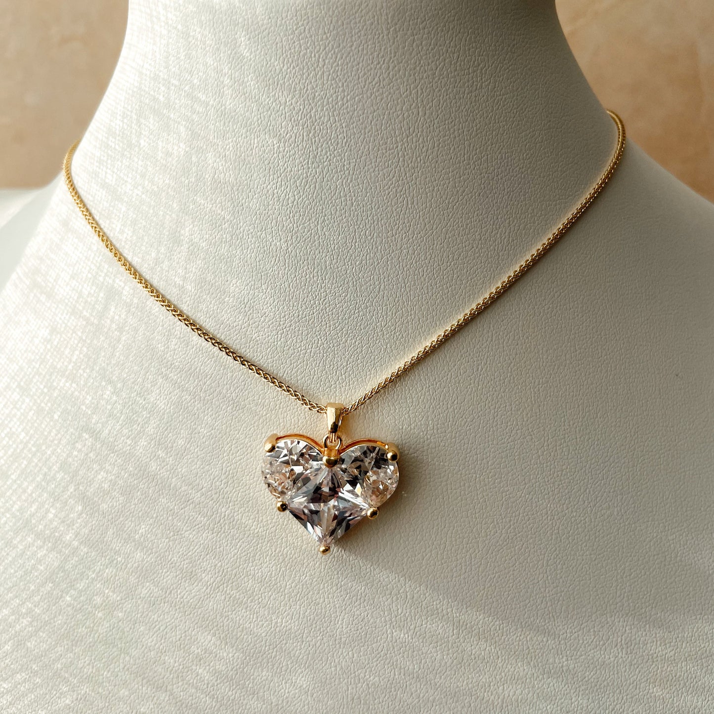 Heart of Diamonds Necklace