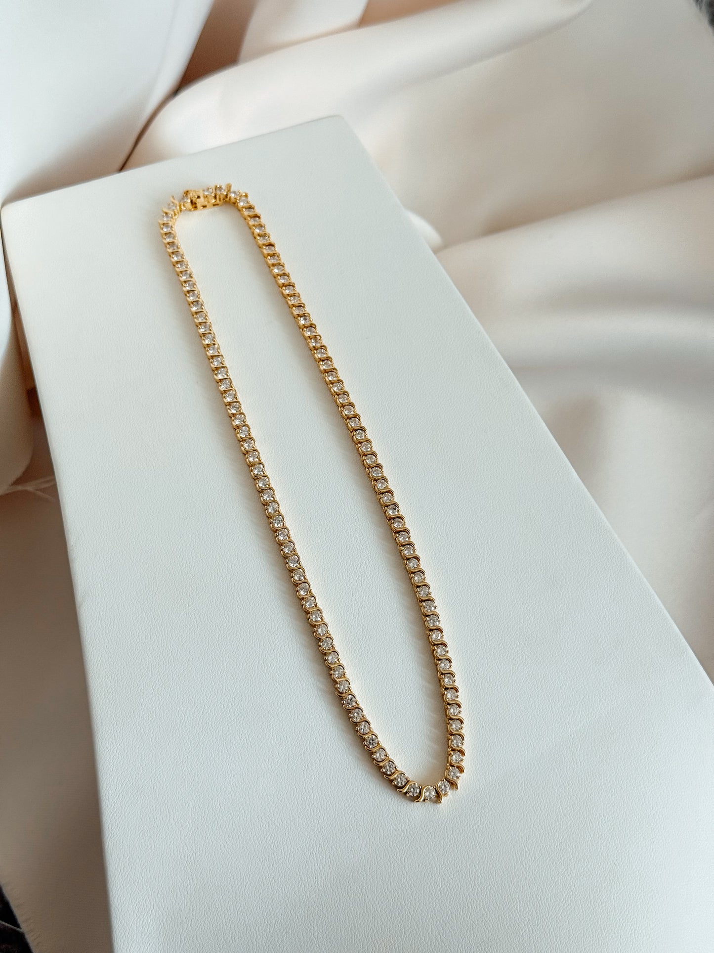 Luciana Tennis Necklace