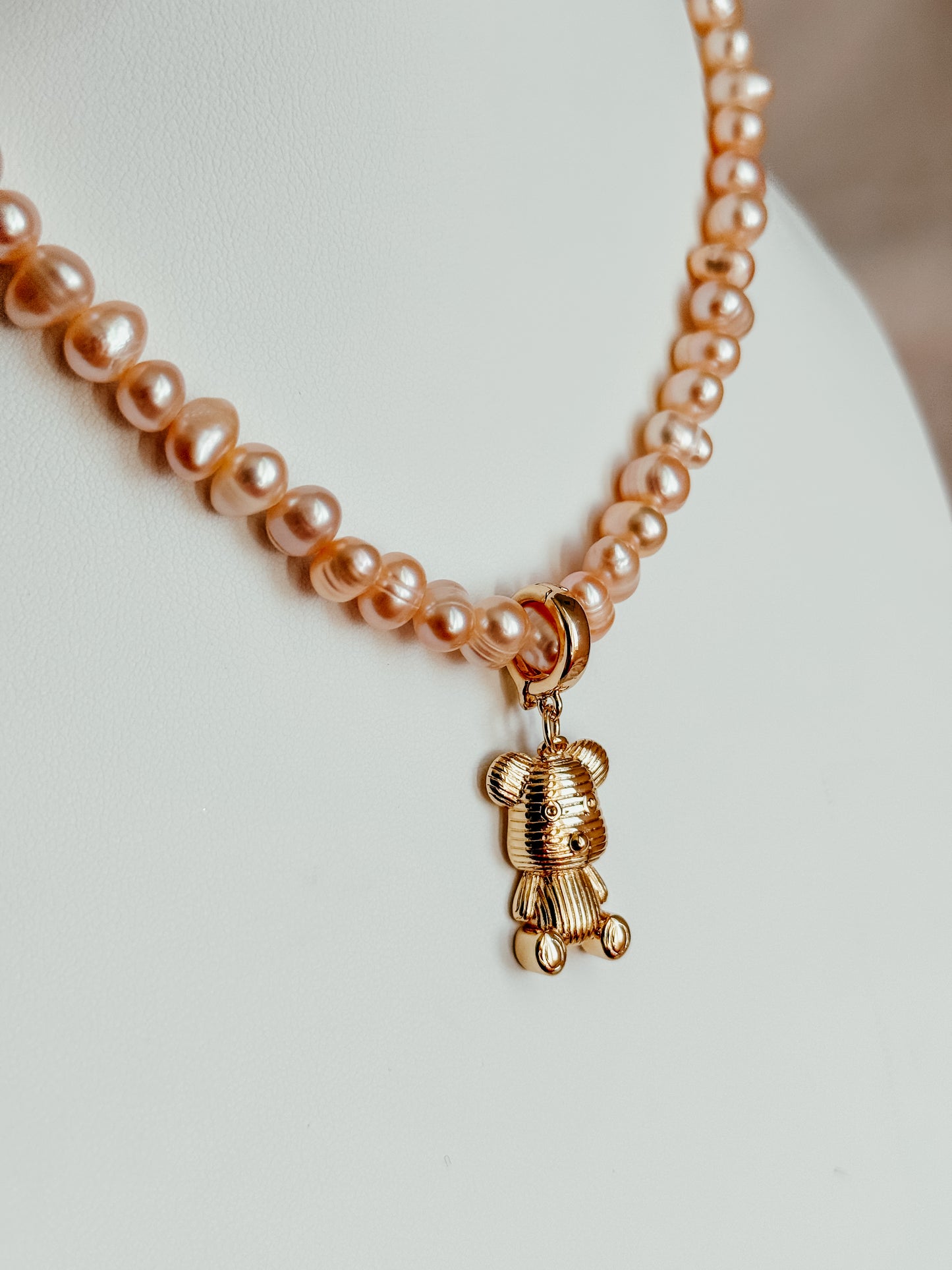 Pink Pearl Necklace