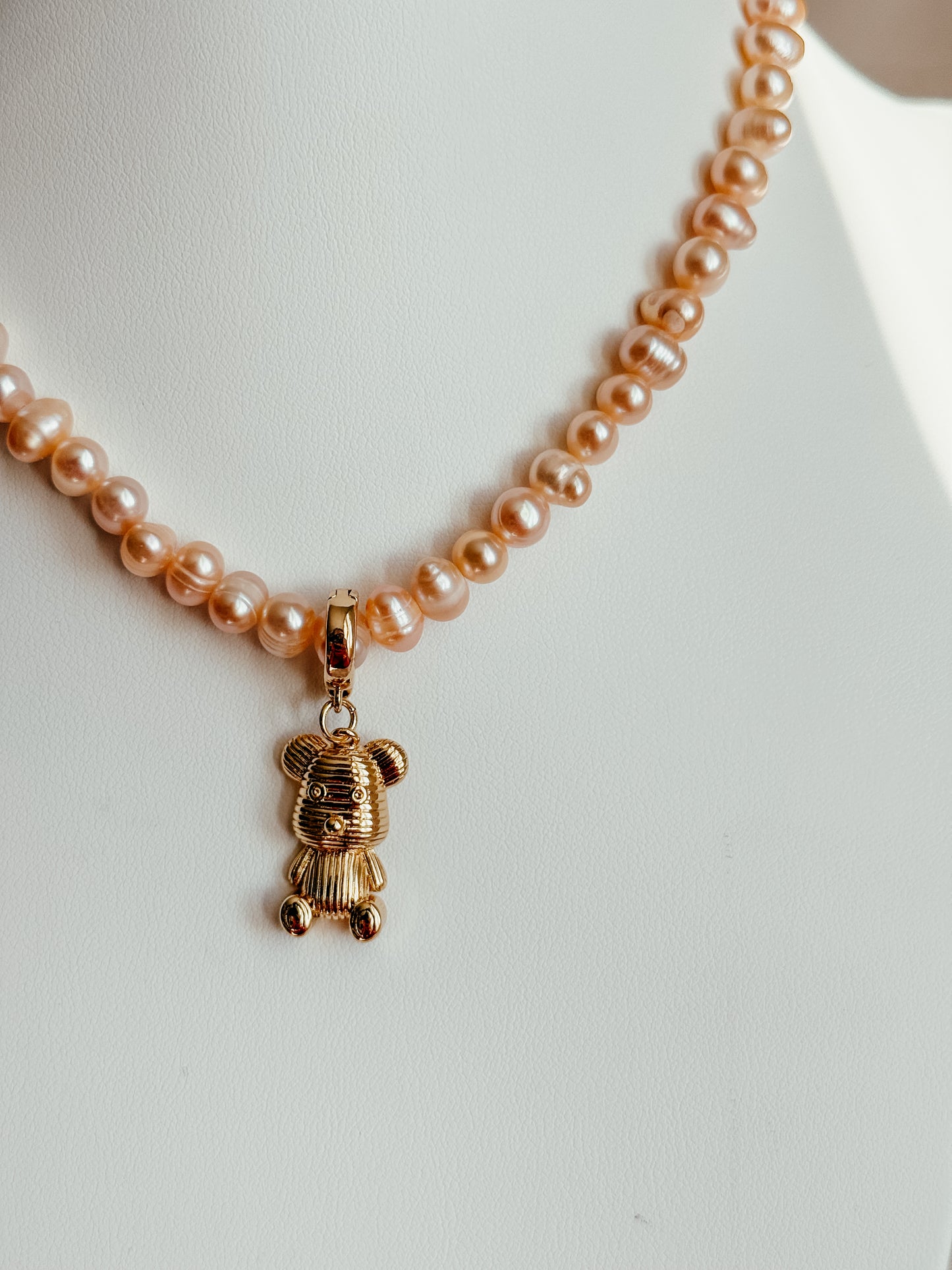 Pink Pearl Necklace