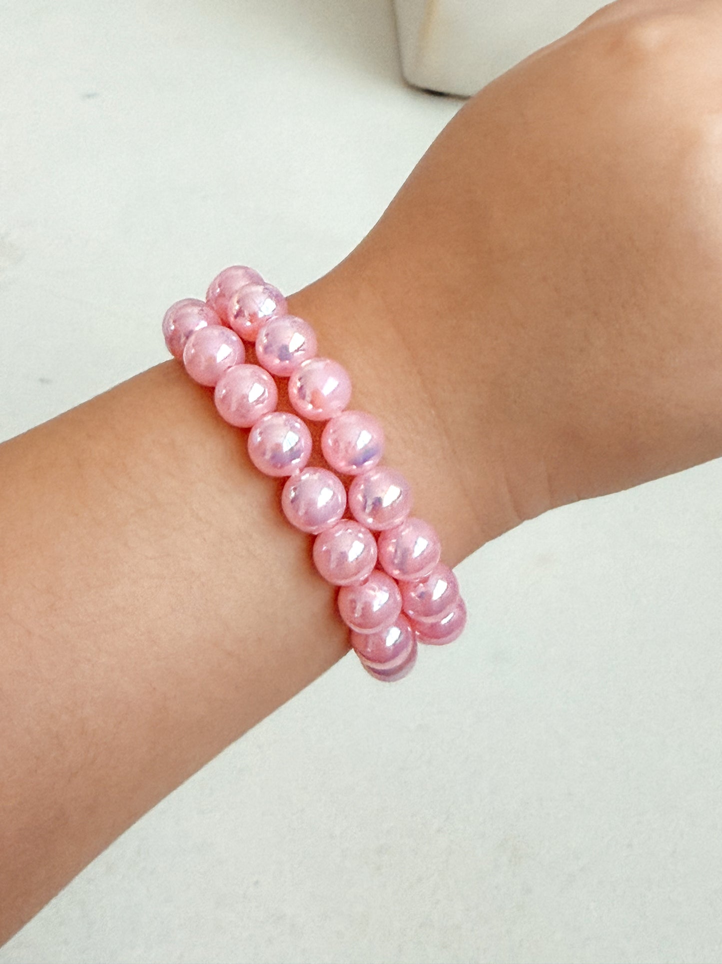 Pearl Bracelet Set