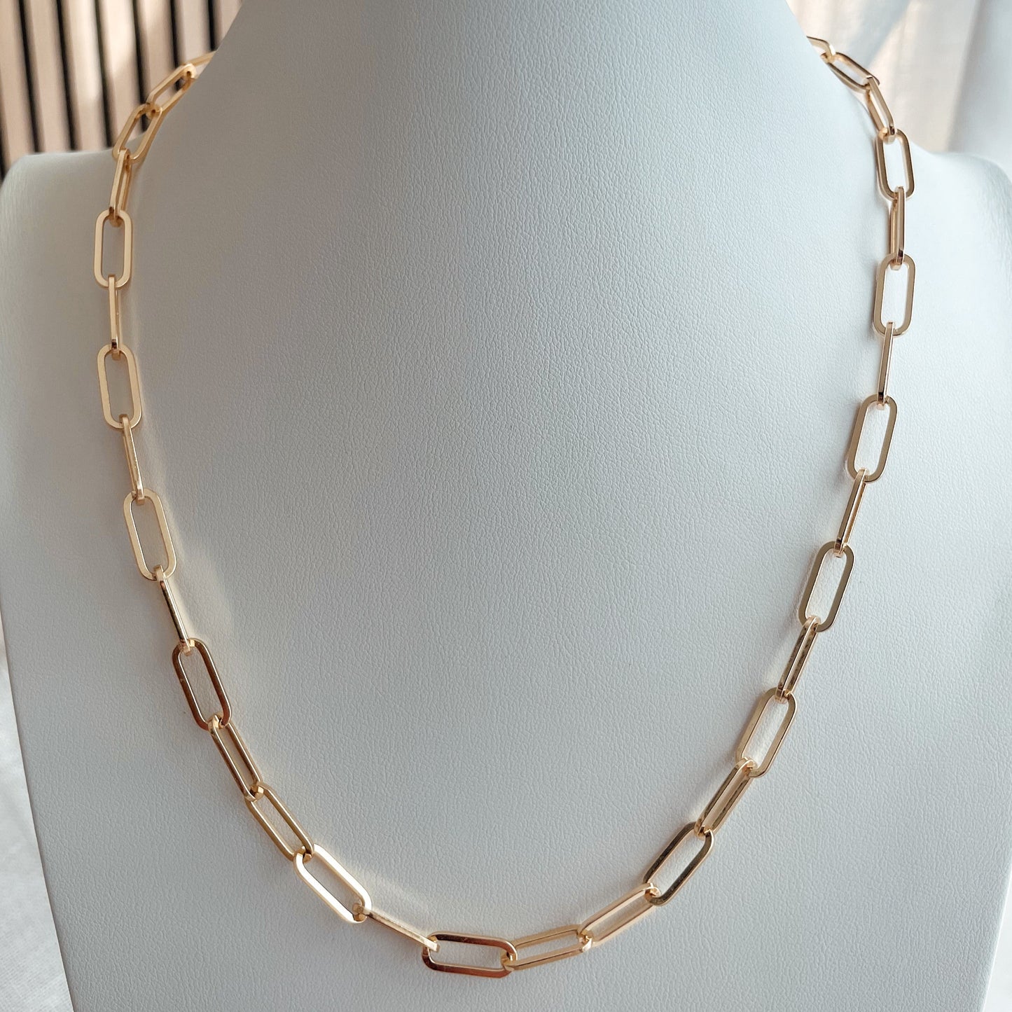 Paperclip Link Necklace