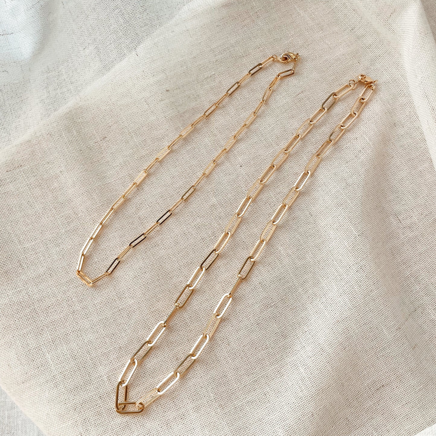 Paperclip Link Necklace